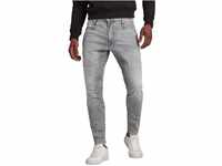 G-STAR RAW Herren D-Staq 3D Slim Jeans, Grau (antic faded radium D05385-9882-C587),