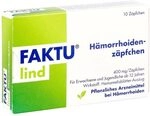 FAKTU lind H&auml;morrhoidenz&auml;pfchen 10 St