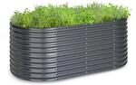 blumfeldt Hochbeet, Gro&szlig;es Kr&auml;uterbeet Einfacher Aufbau, Garten & Balkon,