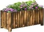 Outsunny Hochbeet Pflanzkasten Kr&auml;uterbeet Pflanzbeet Gem&uuml;se Blumenbeet
