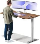 Desktronic Homeone H&ouml;henverstellbarer Schreibtisch 160 &times; 80 cm &ndash; Elektrischer