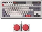 8Bitdo Retro Mechanical Keyboard, Bluetooth/2.4G/USB-C Hot Swappable Gaming Keyboard