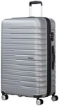 American Tourister Flashline - Spinner L, Koffer, 78 cm, 100/109 L, Silber (Sky