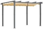 Angel Living Garten Pergola 3 x 4 m Pavillon Gartenpavillon aus Aluminium in