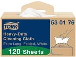 Tork Extra-Starke Reinigungst&uuml;cher Wei&szlig; W7, Einzeltuchentnahme, 1 &times; 120 T&uuml;cher,