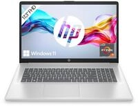 HP Laptop mit 17,3 Zoll FHD Display, AMD Ryzen 7 5700U, 16GB DDR4 RAM, 512 GB SSD,