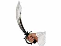 Smiffys Unisex Piraten Schwert, 50cm, Silber, 94309