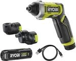 RYOBI 4 V USB-LITHIUM ERGO Akku-Schrauber RSD4-120TA2, inkl. 1 x 4 V 2,0 Ah Akku,