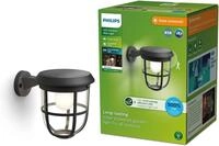 Philips Outdoor Ultra-Efficient Solar Radii Wandleuchte 1,3W, Linkable Sensor, 3000