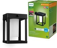 Philips Outdoor Ultra-Efficient Solar Camill Wandleuchte 1,4W, Dual-Bright Sensor,
