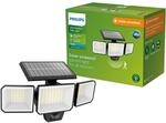 Philips Outdoor Solar Nysil Wand-Sicherheitslicht 8,7W, Tageslicht- und