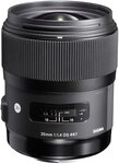 Sigma 35mm F1,4 DG HSM Art Objektiv (67mm Filtergewinde) f&uuml;r Sony A-Objektivbajonett