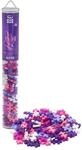 Plus-Plus 9604244 Kreativ-Bausteine Tube, Glitzer, Geniales Konstruktionsspielzeug,