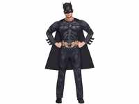 (PKT++) (9906109) Mens Dark Knight Rises Batman Warner Bros Fancy Dress Costume