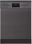 Exquisit Geschirrsp&uuml;ler GSP9614-030B inox-az | 14 Ma&szlig;gedecke | 60cm Breite 