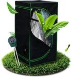 Melko Growbox Growzelt 120x120x200 cm mit 3-in-1 Messger&auml;t lichtdicht 