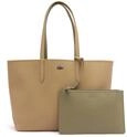 Lacoste Damen Henkeltasche SHOPPING BAG, Handtasche,Griff-Tasche,BEIGE