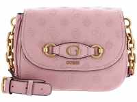 GUESS Izzy Compartment Flap Apricot Rose Logo
