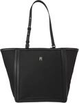 Tommy Hilfiger Damen Tote Bag Tasche Essential Tote Mittelgro&szlig;, Schwarz (Black),