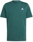 Adidas Herren Essentials Single Jersey Embroidered Small Logo Tee, Collegiate Green,