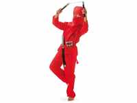 Ninja rot Kinder Kostüm 2tlg.116