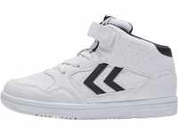 HUMMEL Unisex Kinder Camden High Jr Sneaker, White Black, 32 EU