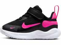 Nike Revolution 7 Sneaker, Schwarz Hyper Pink Weiß, 22 EU