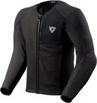REV'IT! Revit Nucleus Protektorenjacke, Schwarz, XL, Motorrad Schutzkleidung mit