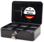 MAUL Geldkassette 3 aus Stahl | abschlie&szlig;bar | M&uuml;nzgeld-Einsatz herausnehmbar | 25