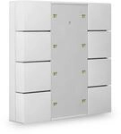 MDT Plus 55 Serie .02 KNX Taster, 8-fach, reinwei&szlig; gl&auml;nzend (BE-TA55P8.G2)