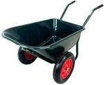 2-Rad Schubkarre Gartenschubkarre Schiebkarre Gartenkarre 100l 160kg (Metall 