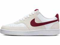 Nike Damen W Court Vision Lo Low Top Schuhe, White/Team Red-Adobe-Dragon Red,...