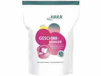 HAKA Geschirr-Reiniger Pulver, 111 Anwendungen, für Töpfe, Gläser, Besteck,...