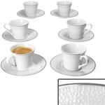Ritzenhoff & Breker Venezia Espressotasse mit Untertasse f&uuml;r 6 Personen I 6X Tasse