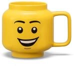 R.C. Lego Ceramic Mug Large Happy Boy 41460806, Gelb