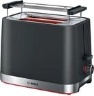 Bosch TAT4M223 Toaster 2 Scheiben 950 W schwarz Edelstahl