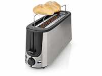 Toaster - Edelstahl Serie - 1 Steckplätz - Bräunungsstufen: 6 - Auftaufunktion -