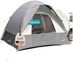 Skandika Heckzelt Pitea SUV Protect | 4 Personen, recyceltes Zeltmaterial,