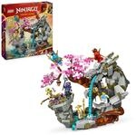 LEGO NINJAGO Drachenstein-Tempel Drachen-Spielzeug mit 6 Ninja-Figuren, gro&szlig;es...