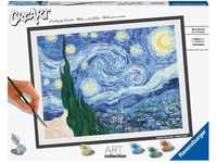 Ravensburger CreArt - Malen nach Zahlen 23518 ART Collection: Starry Night (Van Gogh)