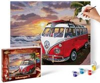 Schipper 609130861 Malen nach Zahlen &ndash; Volkswagen T1 - Bilder malen f&uuml;r