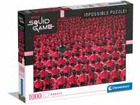 Clementoni 39695 Squid Game Puzzle Impossible Game-1000 Teile Für Erwachsene Und