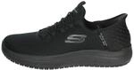 Skechers Damen Summits Sr Enslee Turnschuhe, Black Textile, 39 EU