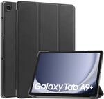 IMOSHION Bookcase kompatibel mit Samsung Galaxy Tab A9 Plus - Schwarz