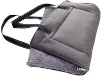 Nobby Matte/Tasche eckig Shanta, grau 90 x 60 cm, 1 St&uuml;ck