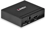 LINDY HDMI 4K Splitter 2 Port 3D, 2160p30 Kompakter Splitter, verteilt ein