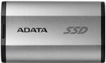 ADATA 2000 GB SD810 External SSD Durable, Silver Grey, SD810-2000G-CSG