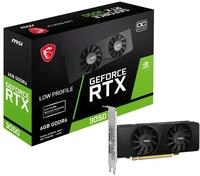 MSI GeForce RTX 3050 LP 6G OC - 6GB GDDR6 Speicher, 96-bit, 14 Gbps