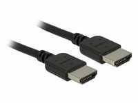 DeLock 4K HDMI Kabel @ 60Hz Premium Zertifiziertes Ultraflexibeles Kabel UHD TV,