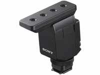 Sony Shotgun Mikrofon ECM-B10 (Kompakt, Kabellos, Batterielos), ECMB10.CE7, Schwarz